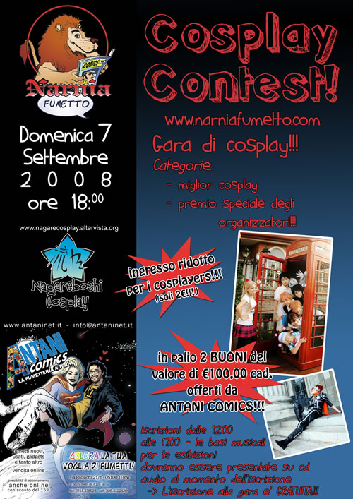 Cosplay a Narnia Fumetto
