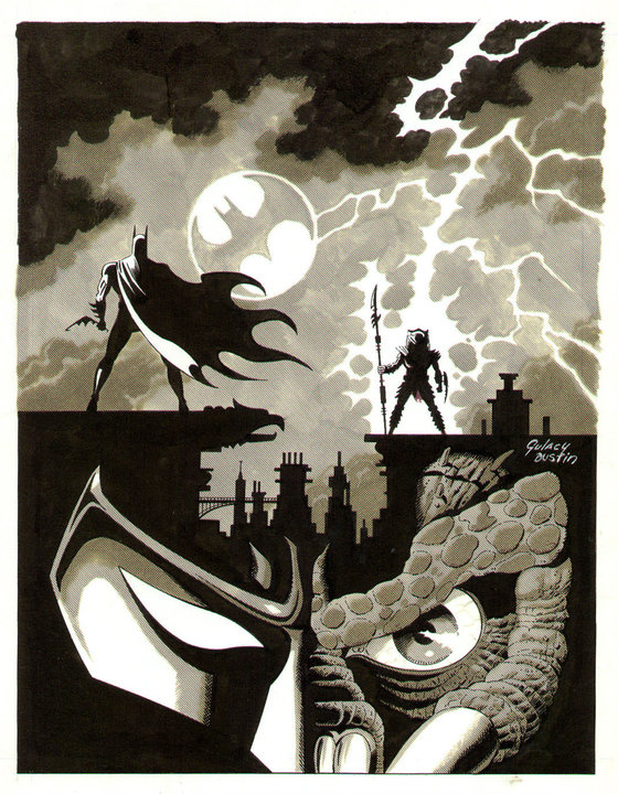 Gulacy - Batman Predator II promotional poster art